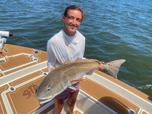 girl caught huge fish